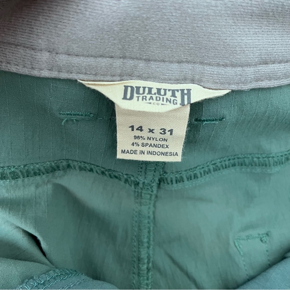 Duluth Trading Women's Convertible Cargo Hiking/ Utility Rip Stop Pants Size 14 - Picture 13 of 15